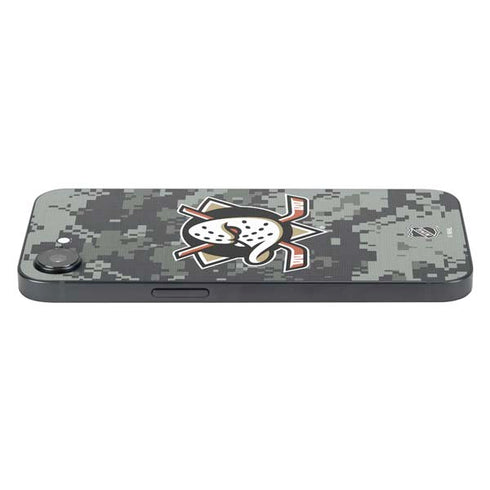 NHL Anaheim Ducks Camo iPhone 16e Skin