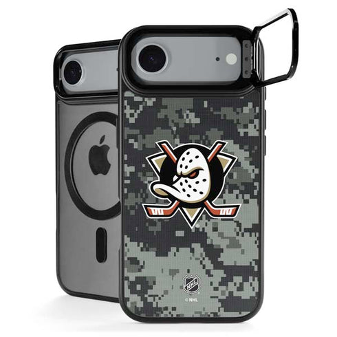 NHL Anaheim Ducks Camo iPhone 17 Air Kickstand Case