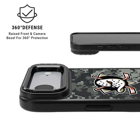 NHL Anaheim Ducks Camo iPhone 17 Air Kickstand Case