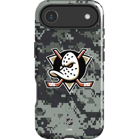 NHL Anaheim Ducks Camo iPhone 17 Air Magsafe Impact Case