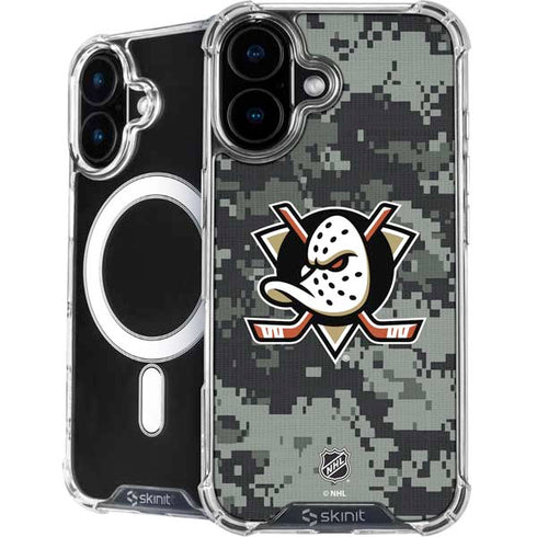 NHL Anaheim Ducks Camo iPhone 17 MagSafe Case
