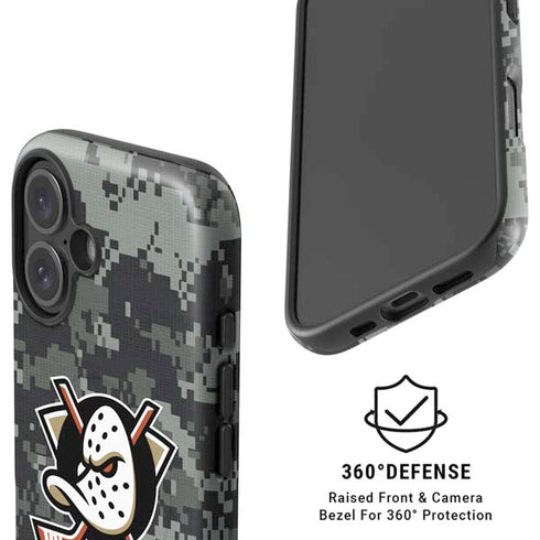 NHL Anaheim Ducks Camo iPhone 17 Magsafe Impact Case