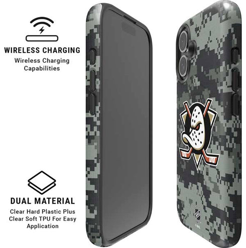 NHL Anaheim Ducks Camo iPhone 17 Magsafe Impact Case