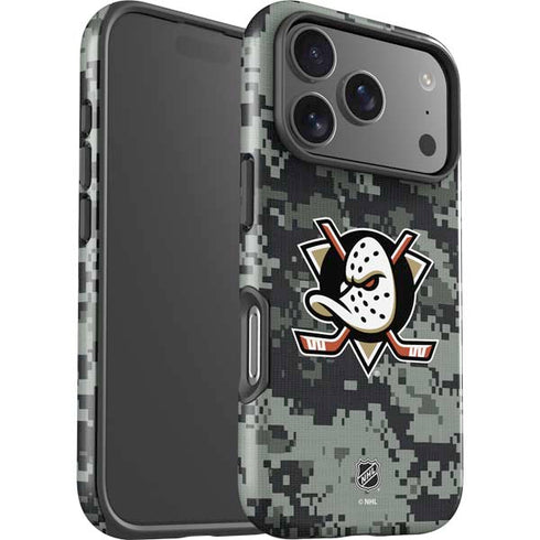 NHL Anaheim Ducks Camo iPhone 17 Pro Impact Case