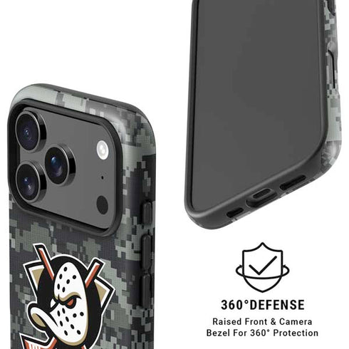 NHL Anaheim Ducks Camo iPhone 17 Pro Magsafe Impact Case
