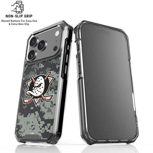 NHL Anaheim Ducks Camo iPhone 17 Pro Max MagSafe Case
