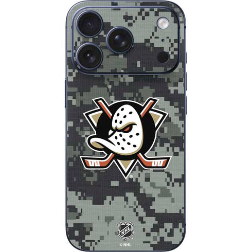 NHL Anaheim Ducks Camo iPhone 17 Pro Max Skin