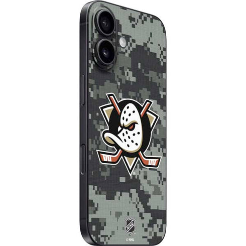 NHL Anaheim Ducks Camo iPhone 17 Skin