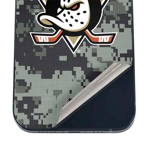 NHL Anaheim Ducks Camo iPhone 17 Skin
