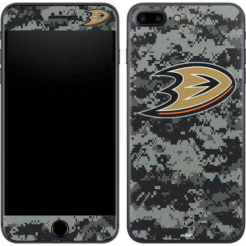 NHL Anaheim Ducks Camo iPhone 8 Plus Skin