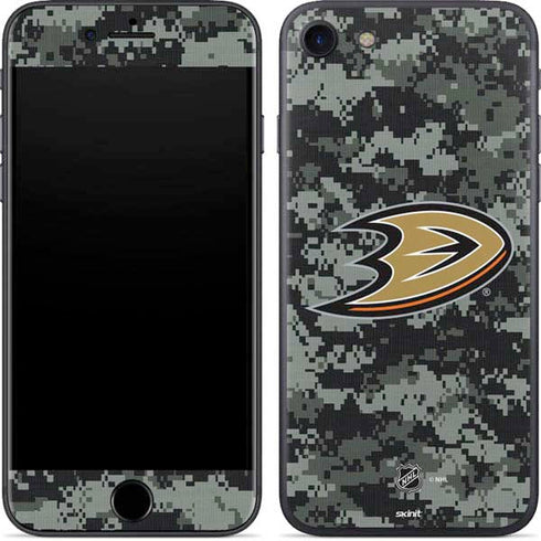 NHL Anaheim Ducks Camo iPhone 8 Skin