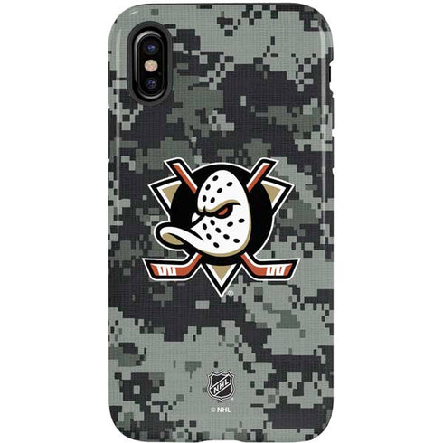NHL Anaheim Ducks Camo iPhone X Pro Case