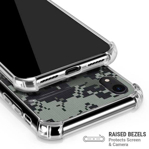 NHL Anaheim Ducks Camo iPhone XR Clear Case