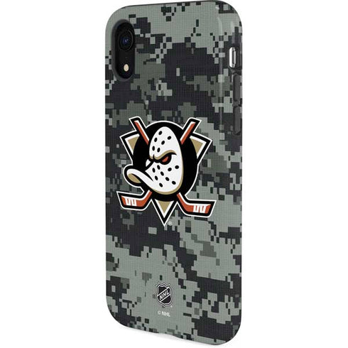 NHL Anaheim Ducks Camo iPhone XR Pro Case