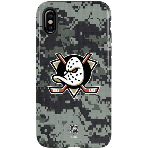 NHL Anaheim Ducks Camo iPhone XS Pro Case