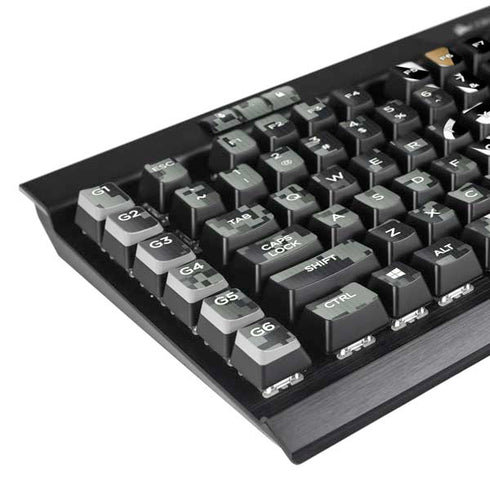 NHL Anaheim Ducks Camo K95 RGB PLATINUM Mechanical Gaming Keyboard Skin