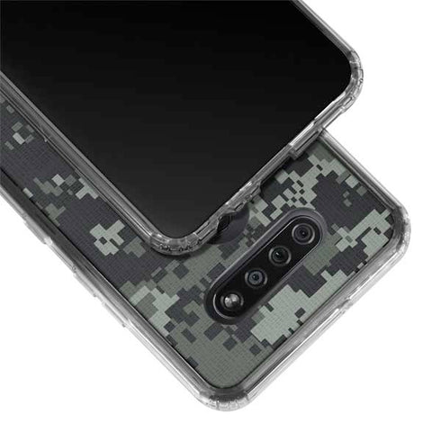 NHL Anaheim Ducks Camo LG K51/Q51 Clear Case