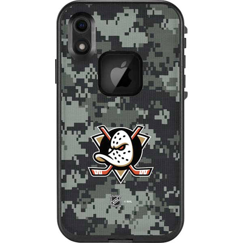 NHL Anaheim Ducks Camo LifeProof Fre iPhone Skin