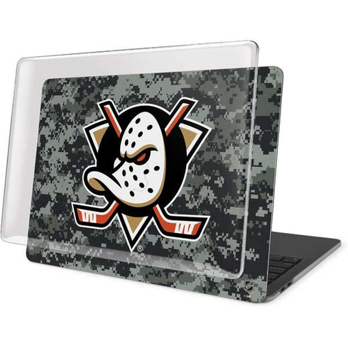 NHL Anaheim Ducks Camo MacBook Pro 13in (2020) Case plus Skin