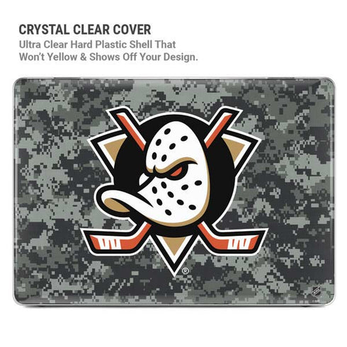 NHL Anaheim Ducks Camo MacBook Pro 15in (2016-19) Case plus Skin