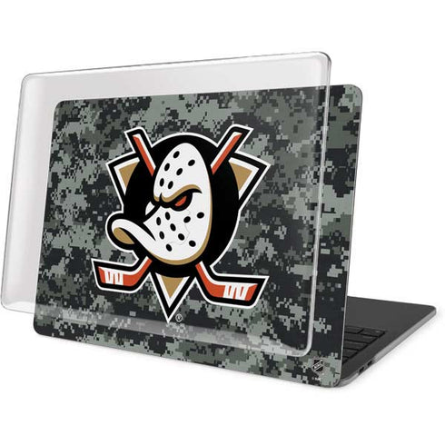 NHL Anaheim Ducks Camo MacBook Pro 16in (2019-20) Case plus Skin