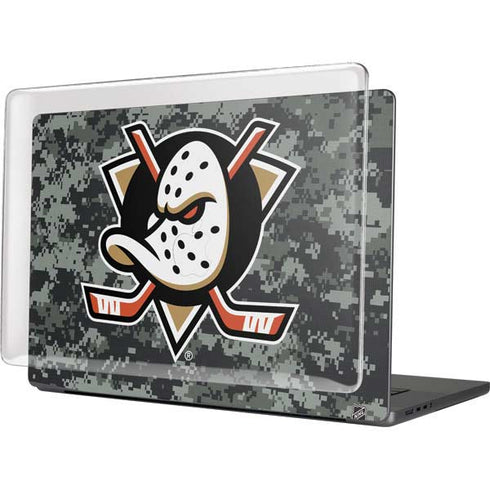 NHL Anaheim Ducks Camo MacBook Pro 16in (2021-25) Case plus Skin