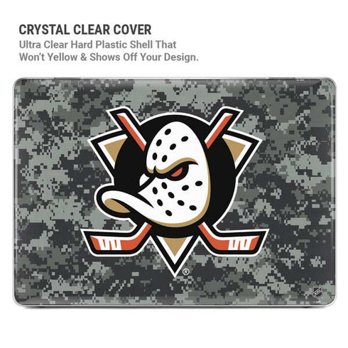NHL Anaheim Ducks Camo MacBook Pro 16in (2021-25) Case plus Skin