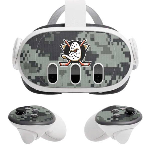 NHL Anaheim Ducks Camo Meta Quest 3 Skin