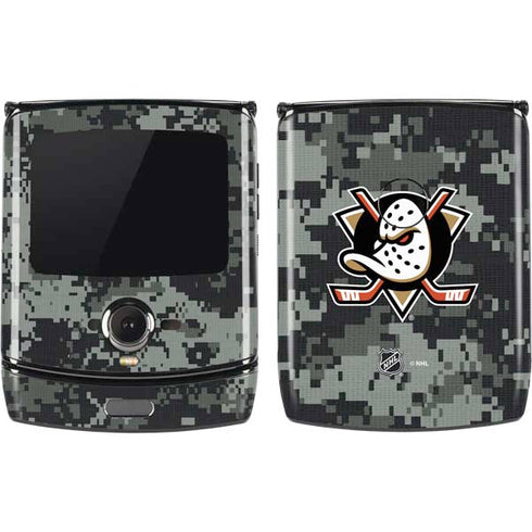 NHL Anaheim Ducks Camo Motorola RAZR Skin