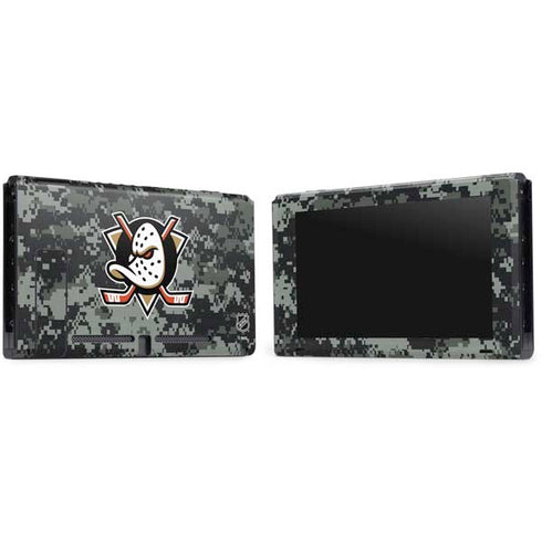 NHL Anaheim Ducks Camo Nintendo Switch Bundle Skin