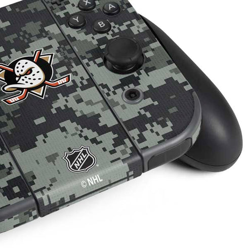 NHL Anaheim Ducks Camo Nintendo Switch Bundle Skin