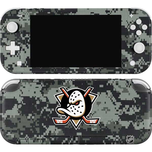 NHL Anaheim Ducks Camo Nintendo Switch Lite Skin