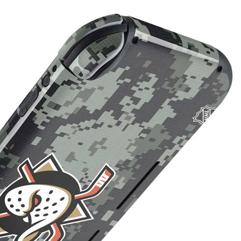 NHL Anaheim Ducks Camo Nintendo Switch Lite Skin