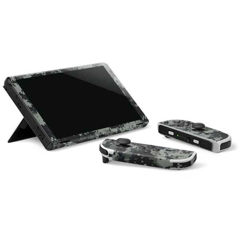 NHL Anaheim Ducks Camo Nintendo Switch OLED (2021) Skin