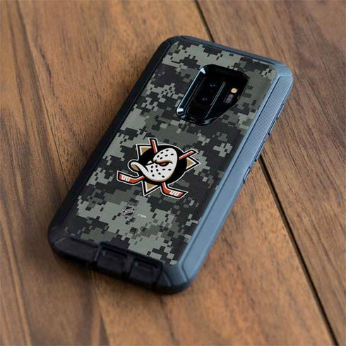 NHL Anaheim Ducks Camo Otterbox Defender Galaxy Skin