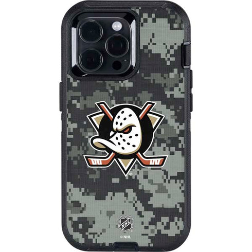 NHL Anaheim Ducks Camo Otterbox Defender iPhone Skin