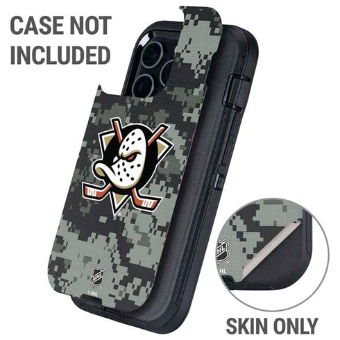 NHL Anaheim Ducks Camo Otterbox Defender iPhone Skin