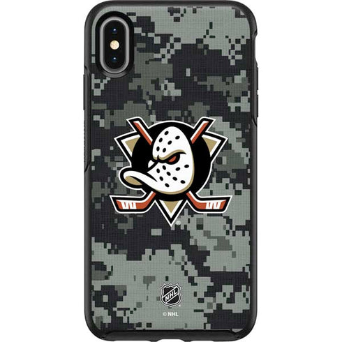 NHL Anaheim Ducks Camo Otterbox Symmetry iPhone Skin
