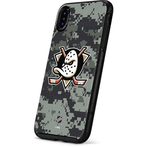 NHL Anaheim Ducks Camo Otterbox Symmetry iPhone Skin