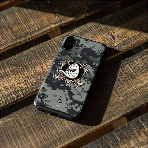 NHL Anaheim Ducks Camo Otterbox Symmetry iPhone Skin