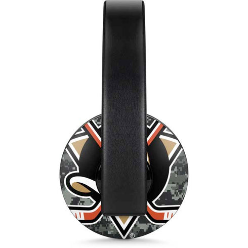 NHL Anaheim Ducks Camo PlayStation 4 Gold Wireless Headset Skin