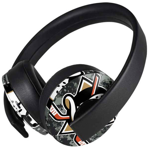 NHL Anaheim Ducks Camo PlayStation 4 Gold Wireless Headset Skin