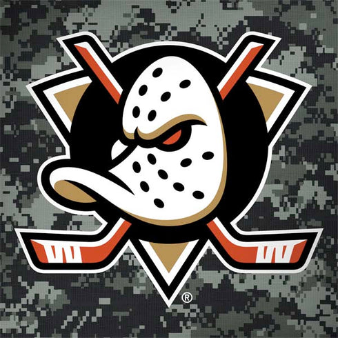 NHL Anaheim Ducks Camo PlayStation 4 Gold Wireless Headset Skin