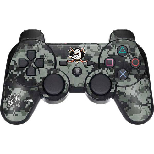 NHL Anaheim Ducks Camo PS3 Dual Shock wireless controller Skin