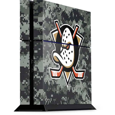 NHL Anaheim Ducks Camo PS4 Console Skin
