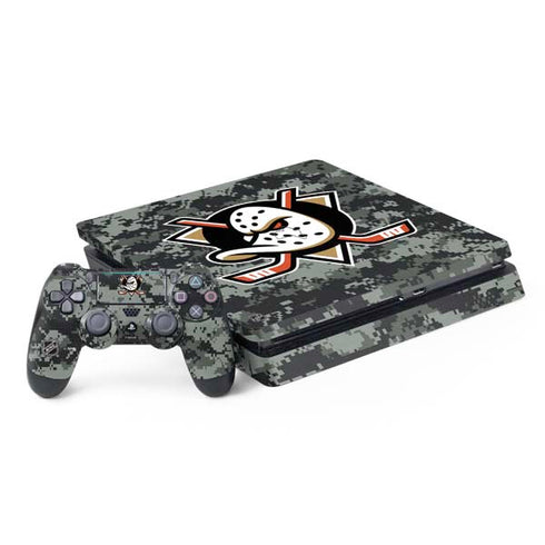 NHL Anaheim Ducks Camo PS4 Slim Bundle Skin