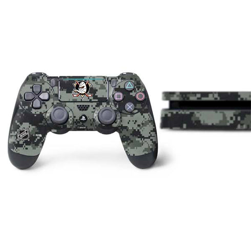 NHL Anaheim Ducks Camo PS4 Slim Bundle Skin