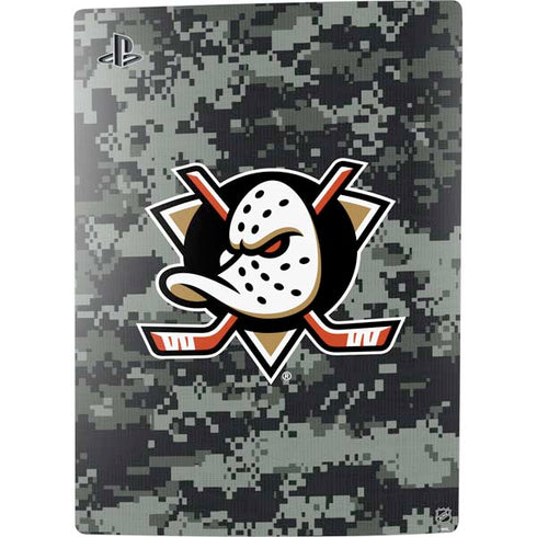 NHL Anaheim Ducks Camo PS5 Console Skin