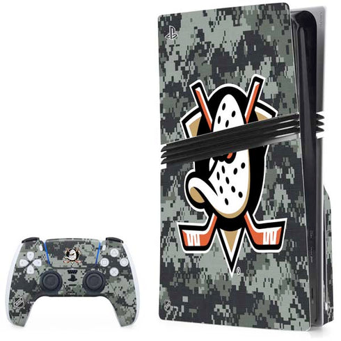 NHL Anaheim Ducks Camo PlayStation PS5 Skins