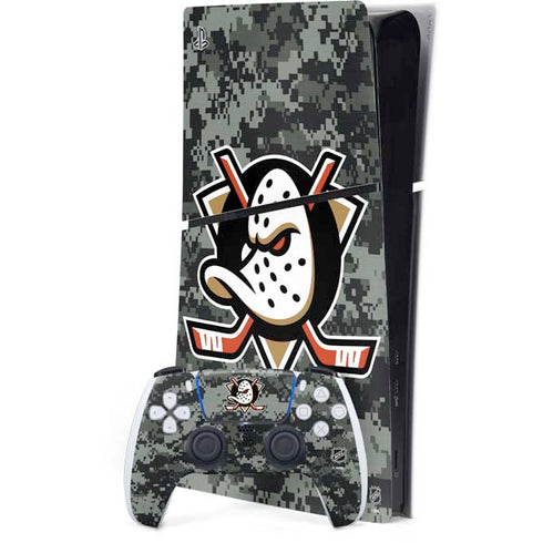 NHL Anaheim Ducks Camo PlayStation PS5 Skins